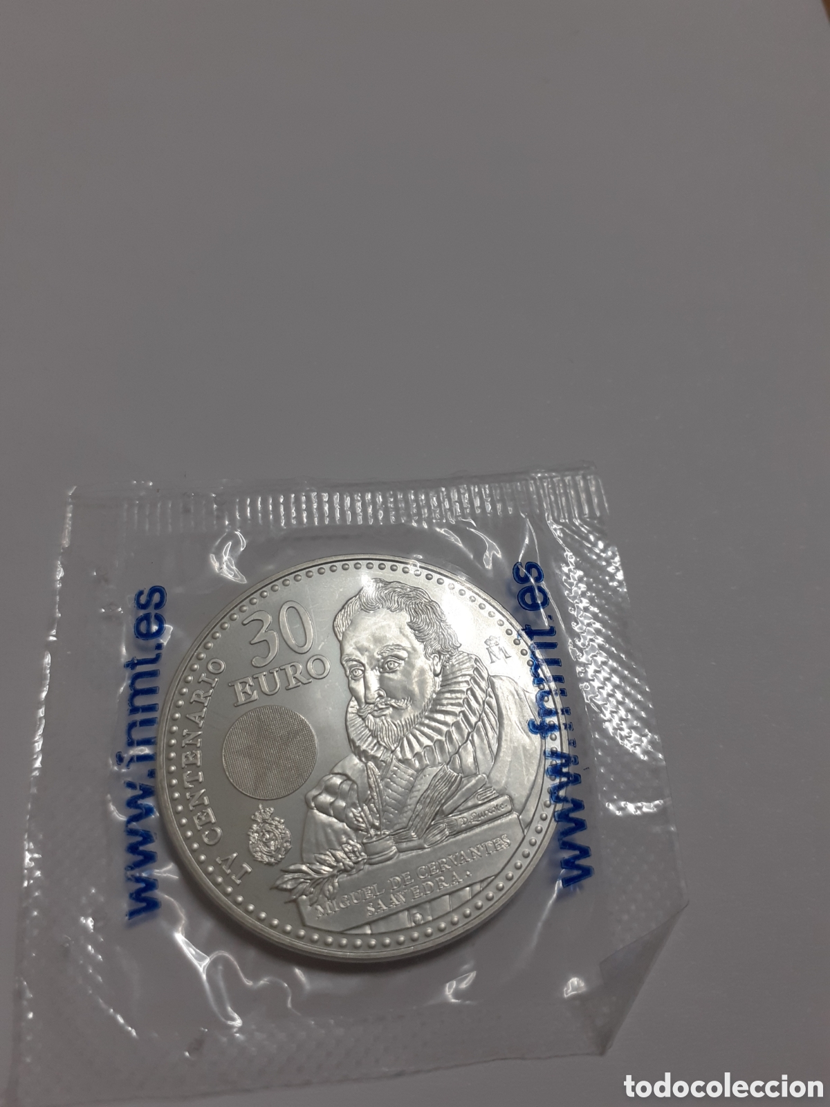 Monedas de Felipe VI: Moneda de 30 euros de plata de 2016 - Foto 2