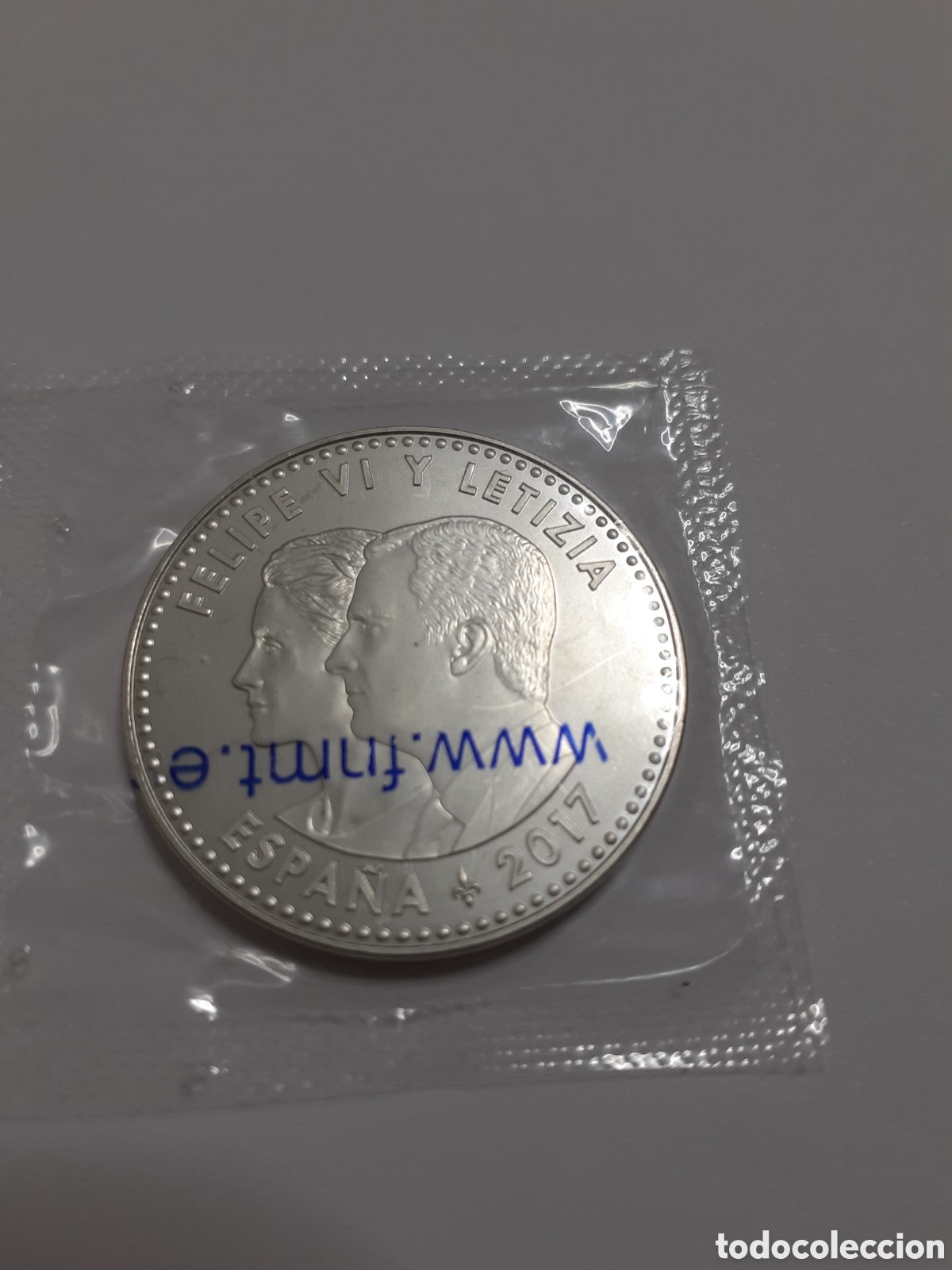 Monedas de Felipe VI: Moneda de 30 eu de plata 2017 - Foto 1