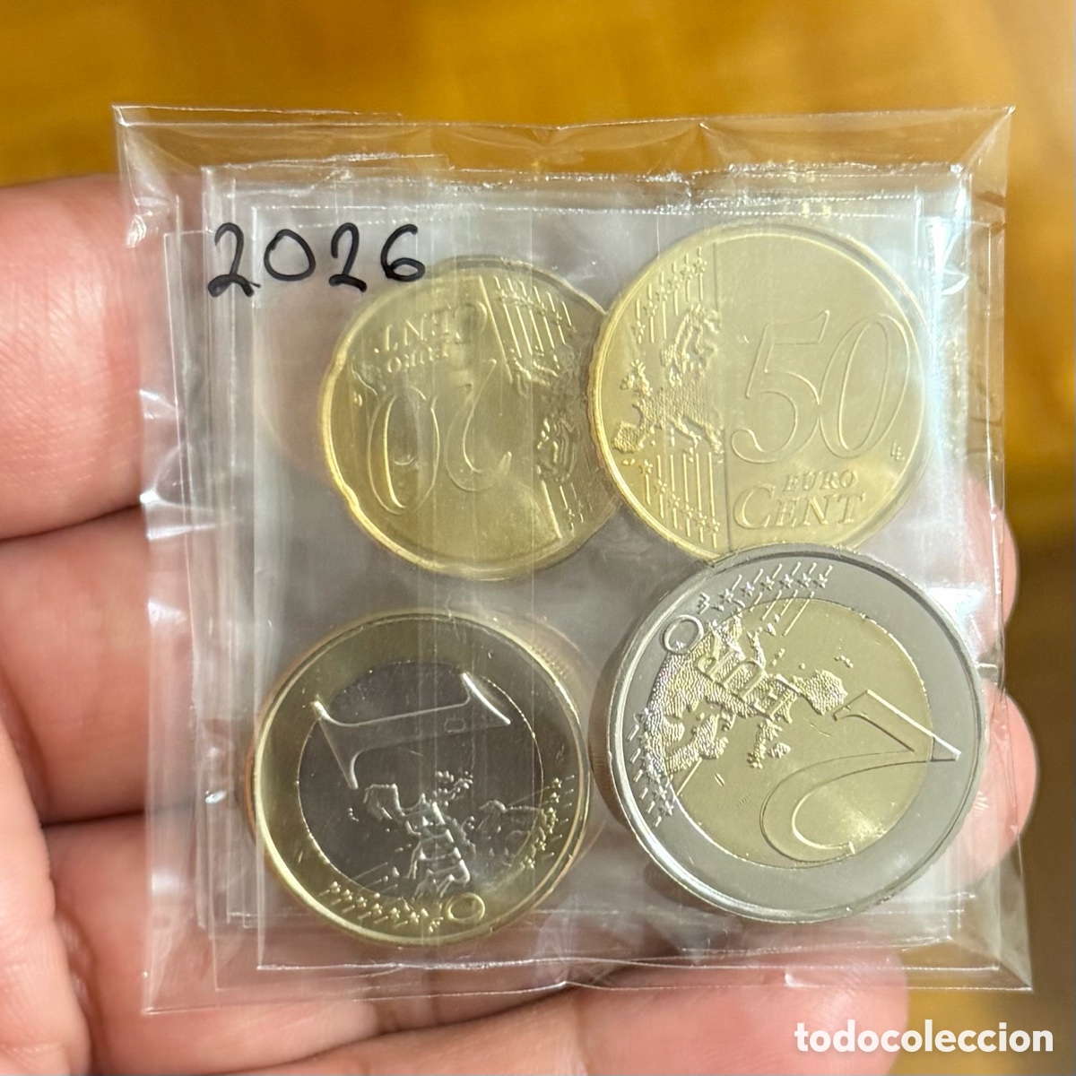 Monedas de Felipe VI: Serie SC Espa&ntilde;a 2026 (8 valores)