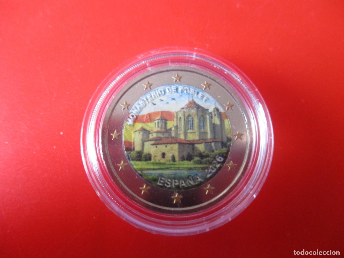 Monedas de Felipe VI: Espa&ntilde;a. 2 euros 2026 esmaltados &rdquo;Monasterio de Ripoll&rdquo;