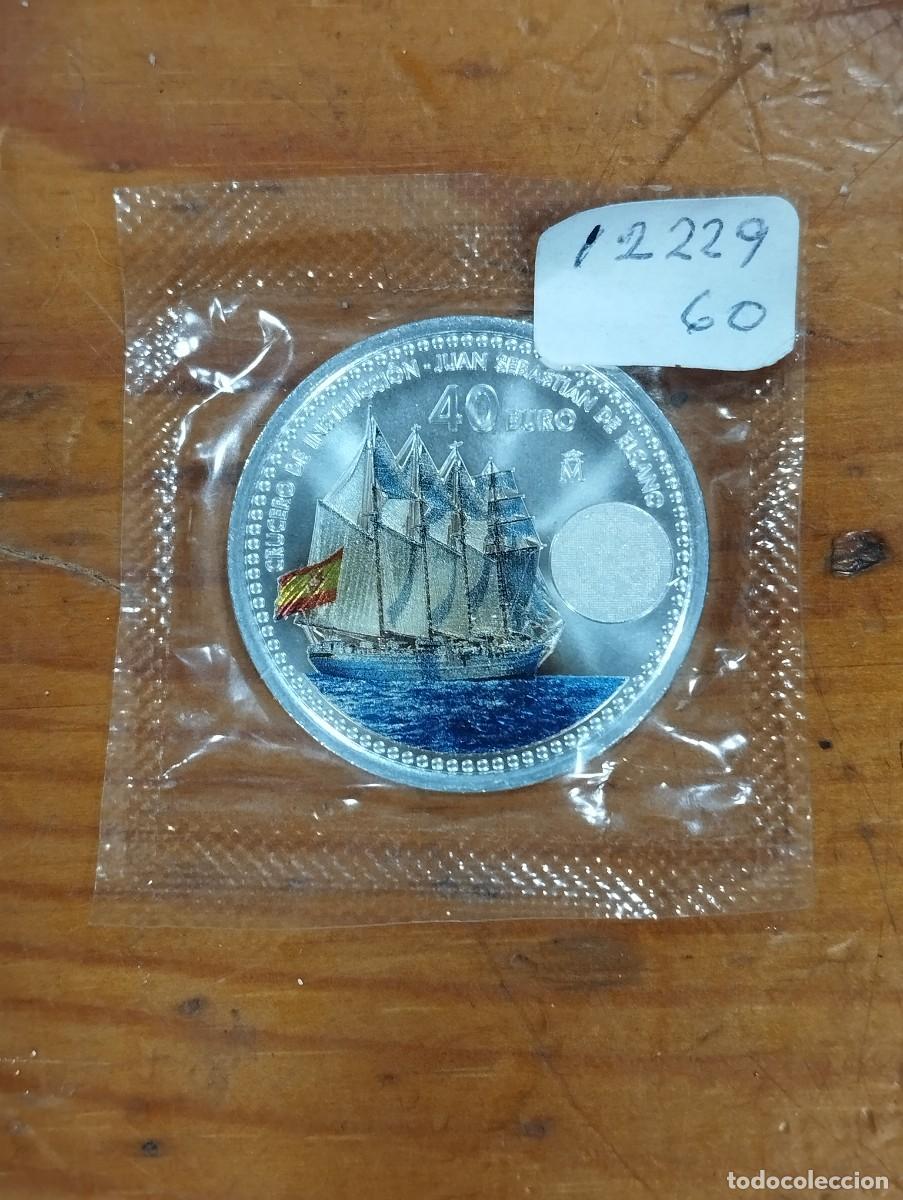 Monedas de Felipe VI: MONEDA 40 CUARENTA EUROS PRINCESA LEONOR. PLATA A&Ntilde;O 2025. EN SOBRE FNMT. EBC.