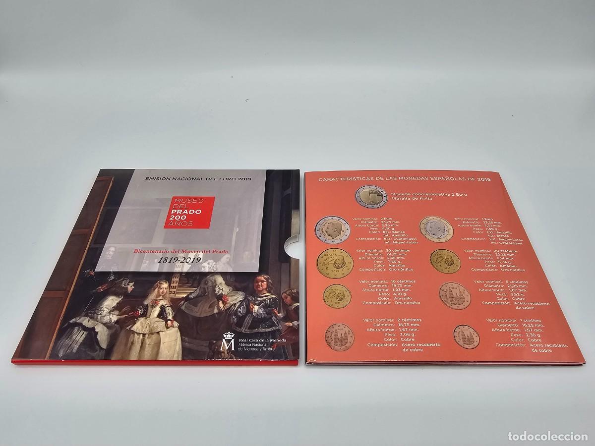 Monedas de Felipe VI: EMISION NACIONAL DEL EURO 2019 BICENTENARIO MUSEO DEL PRADO 200 A&Ntilde;OS FNMT