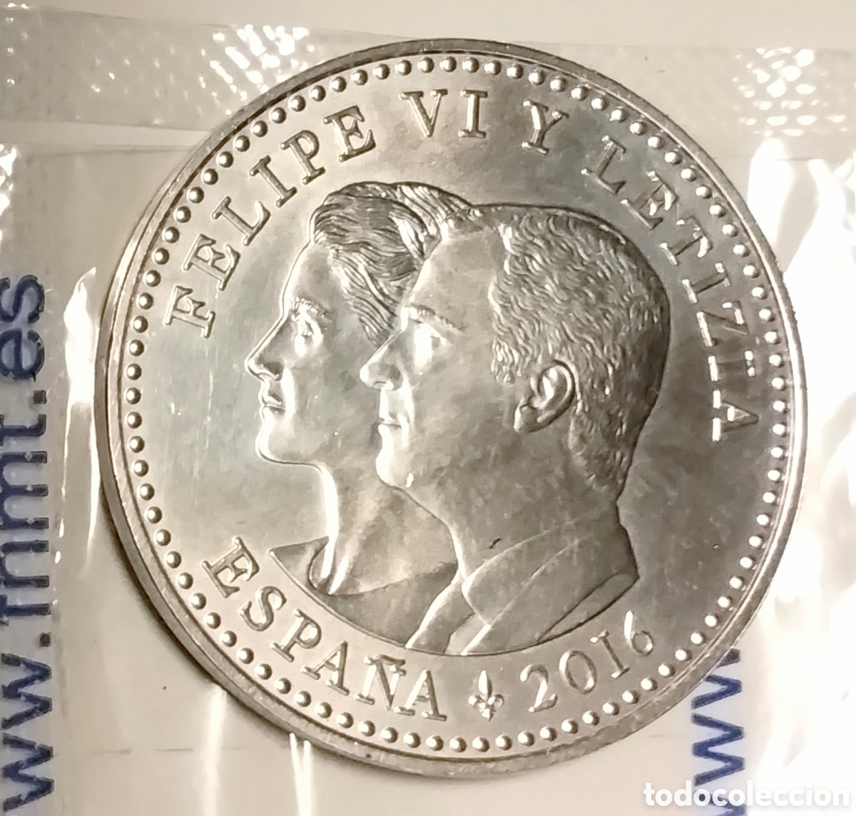 Monedas de Felipe VI: Moneda de 30 &euro; plata Cervantes 2016 - Foto 2