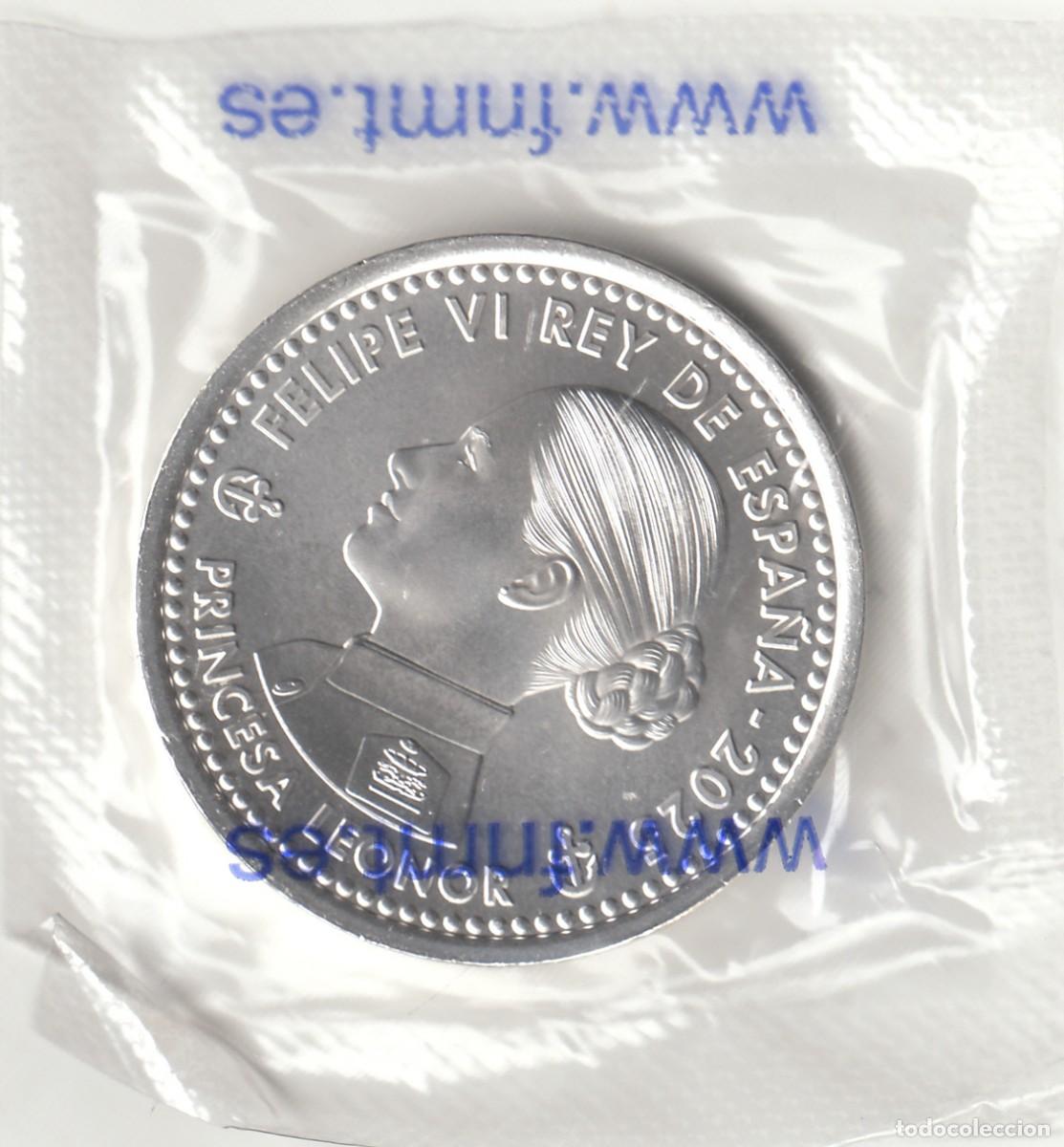 Monedas de Felipe VI: FELIPE VI: 40 EUROS 2025 - PRINCESA LEONOR - JUAN SEBASTIAN ELCANO / PLATA 925