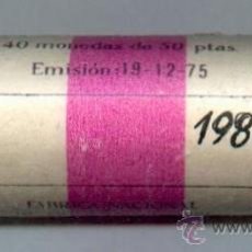 Monedas FNMT: CARTUCHO ORIGINAL DE LA F.N.M.T. 40 MONEDAS DE 50 PESETAS AÑO 1980*80. Lote 27343295