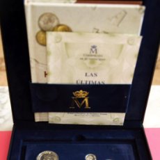 Monedas FNMT: PRECIOSO ESTUCHE , ULTIMAS PESETAS EN PLATA , FNMT, AÑO 2000 2001 , ORIGINAL CON LIBRO Y GARANTIA