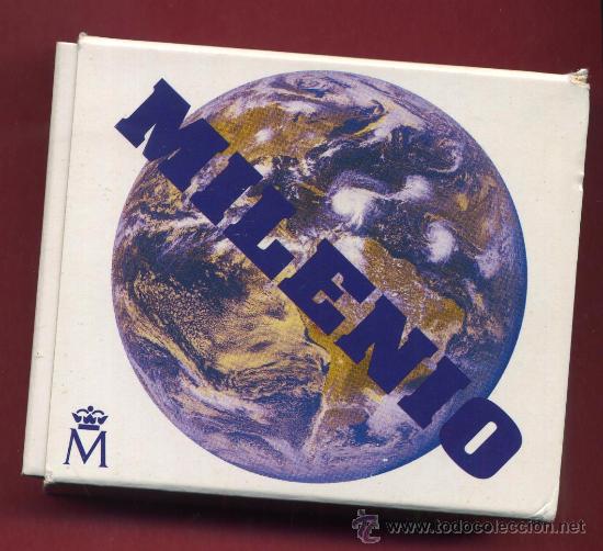 Monedas FNMT: ESTUCHE SET, MONEDA 1500 PESETAS 1999 PLATA ASTRONAUTA PROOF ,ORIGINAL CON ESTUCHE