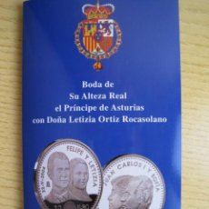Monedas FNMT: 12 EUROS DE PLATA BODA REAL 2004. Lote 34669012