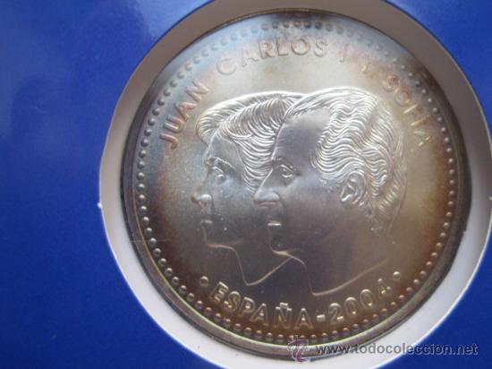 Monedas FNMT: 12 EUROS DE PLATA BODA REAL 2004 - Foto 3