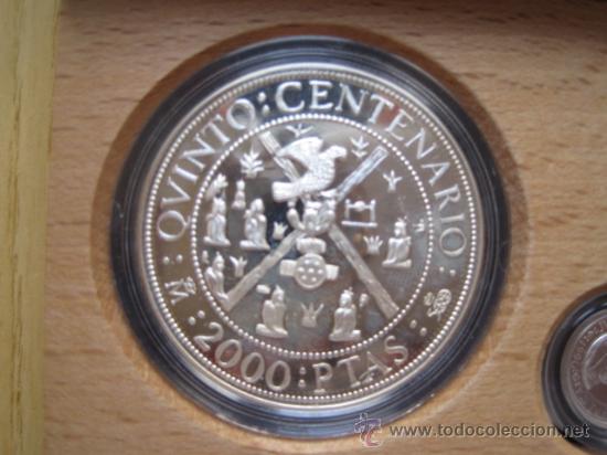 Monedas FNMT: V CENTENARIO DE AMERICA 1990 - Foto 2
