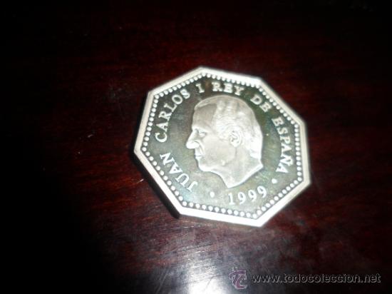 Monedas FNMT: 1500 ptas plata: MILENIO [1999] - Foto 3