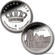 Monedas FNMT: ESPAÑA: 5 EURO 2013 PLATA MONASTERIO DE SANTA MARÍA LA REAL DE LAS HUELGAS ***NUMISBUR***. Lote 45450586