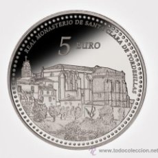 Monedas FNMT: ESPAÑA: 5 EURO PLATA 2014 REAL MONASTERIO DE SANTA CLARA DE TORDESILLAS 4 REALES *NUMISBUR*. Lote 45727346