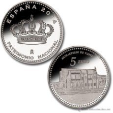 Monedas FNMT: ESPAÑA: 5 EURO PLATA 2014 MONASTERIO DE YUSTE - 4 REALES PATRIMONIO NACIONAL *NUMISBUR*. Lote 45727669