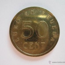 Monedas FNMT: FNMT * 50 CENTIMOS * EURO EN PRUEBA. Lote 45879308