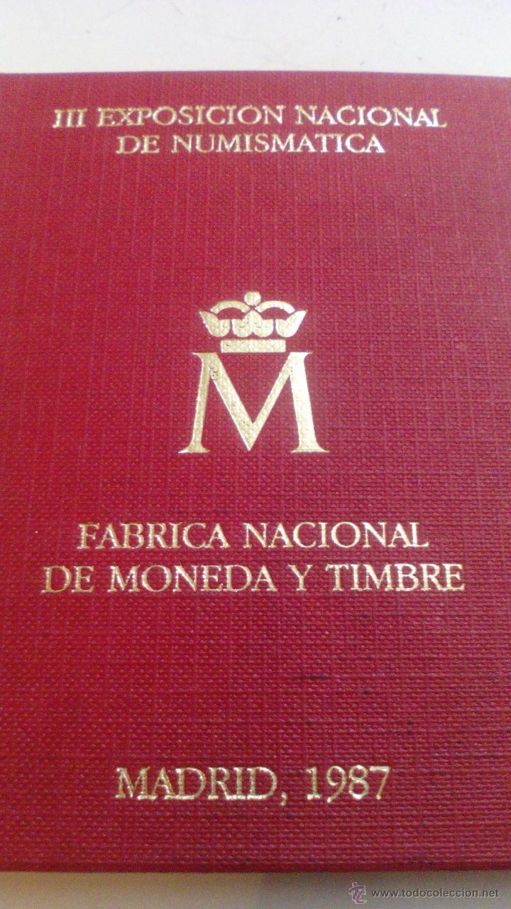 Monedas FNMT: CARTERA III EXPOSICI&Oacute;N NACIONAL DE NUMISMATICA E.87 - Foto 1