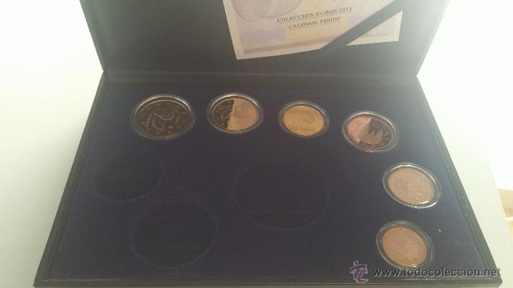Monnaies FNMT: estuche euro proof 2011 incompleto . Espa&ntilde;a. FNMT