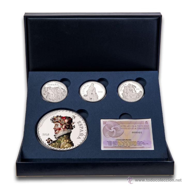Monedas FNMT: ESPAÑA 2015 proof III Serie Tesoros Museos Españoles - Coleccion plata *numisbur* - Foto 1 - 50211424