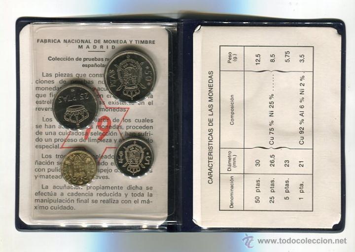 Monedas FNMT: PRUEBAS NUMISMATICAS A&Ntilde;O 1979 (1975 *79) S/C - Foto 2