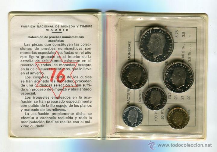 Monedas FNMT: CARTERA PRUEBAS NUMISMATICAS 1976 (1975 *75) S/C - Foto 1