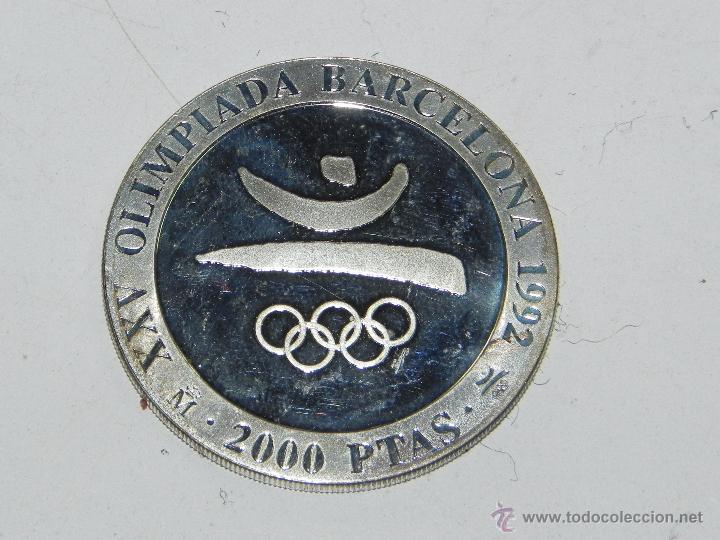 Monedas FNMT: 2000 Ptas DE PLATA Olimpiadas 1992 DE BARCELONA, Emblema por una cara y por la otra los reyes Juan C - Foto 1 - 54339238