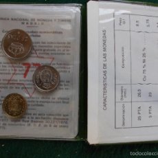 Monedas FNMT: PRUEBAS NUMISMÁTICAS CARTERA 1.977 FABRICA DE MONEDA Y TIMBRE. Lote 56231410