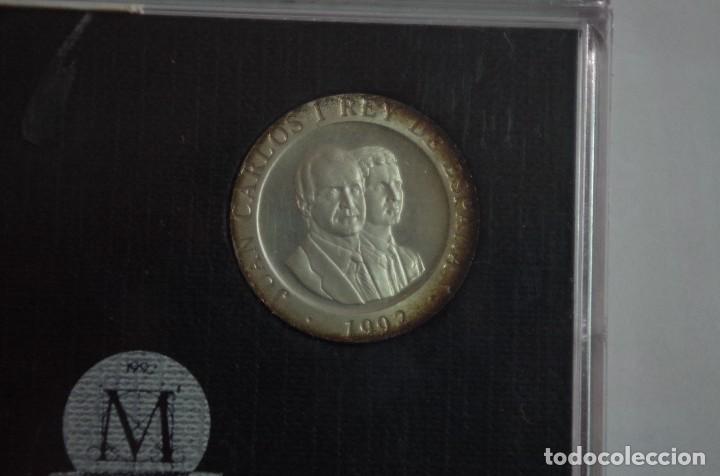 Monedas FNMT: ESTUCHE MONEDA 200 PESETAS 1992 PLATA PROOF - MADRID CAPITAL EUROPEA DE LA CULTURA - CON CERTIFICADO - Foto 1 - 73398535