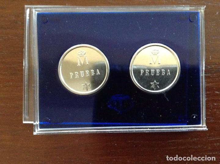 Monedas FNMT: 500 pesetas en acero de prueba - Foto 2