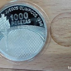 Monete FNMT: MONEDA DE PLATA DE 1995,ANTORCHA OLÍMPICA. Lote 99373107