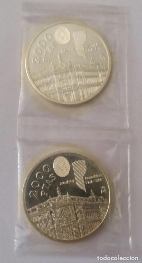 Monedas FNMT: Lote 2 Monedas de 2000 pesetas 1994 - Foto 1 - 108900167