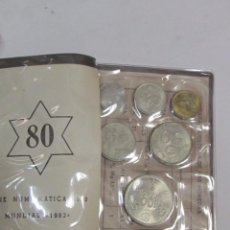 Monedas FNMT: SERIE NUMISMÁTICA 80, DEL MUNDIAL DE 1982 - 6 MONEDAS DE JUAN CARLOS. Lote 112991107