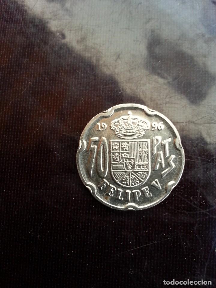 Monedas FNMT: MONEDA DE 50 PTAS - FELIPE V . - Foto 2