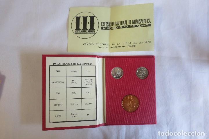 Monedas FNMT: III EXPOSICI&Oacute;N NACIONAL DE NUMISM&Aacute;TICA 1987 - Foto 1