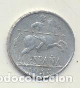 Monedas FNMT: Estado Espa&ntilde;ol. 10 C&eacute;ntimos. Aluminio. 1953 - Foto 1