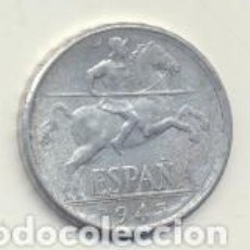 Monedas FNMT: ESTADO ESPAÑOL. 10 CÉNTIMOS. ALUMINIO. 1945