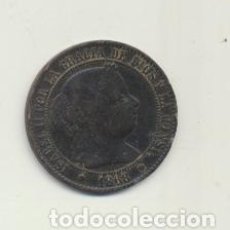 Monedas FNMT: ISABEL II. 2 1/2 CÉNTIMOS DE ESCUDO. AE. 1868. BARCELONA OM. CAL. 641PÁTINA NEGRA