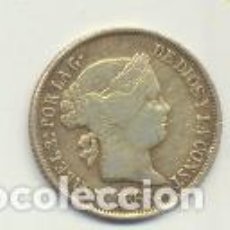 Monedas FNMT: ISABEL II. 10 CS. DE PESO 1868 DE MANILA. CT. 465. DORADA