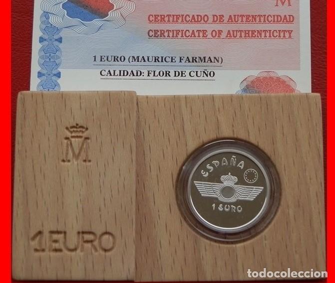  1  euro  plata 1997 maurice farman calidad  fl Vendido 