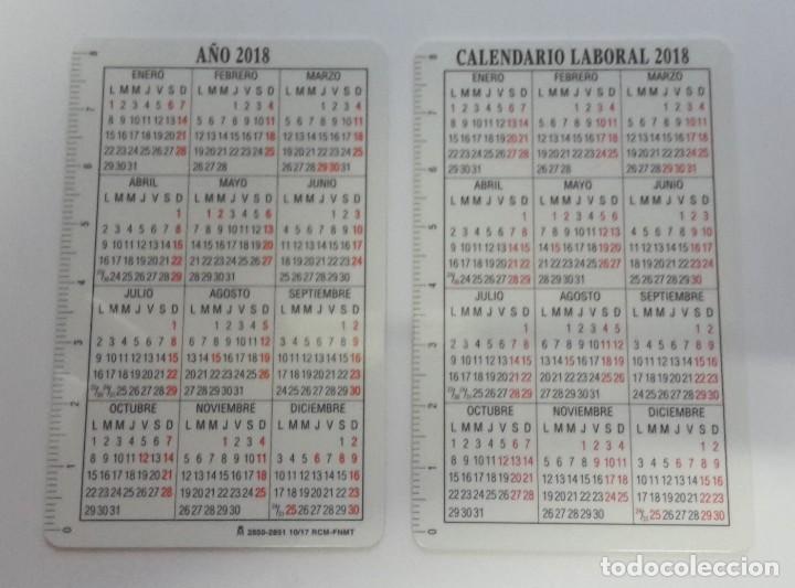 Monedas FNMT: ## 2 Calendarios 2018 el normal y el laboral - FNMT ## - Foto 2