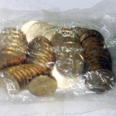 Monedas FNMT: BOLSA CON 50 MONEDAS DE 20 CENTIMOS DE 1 EURO, PRUEBAS DE CHURRIANA FNMT ,RB. Lote 139864982
