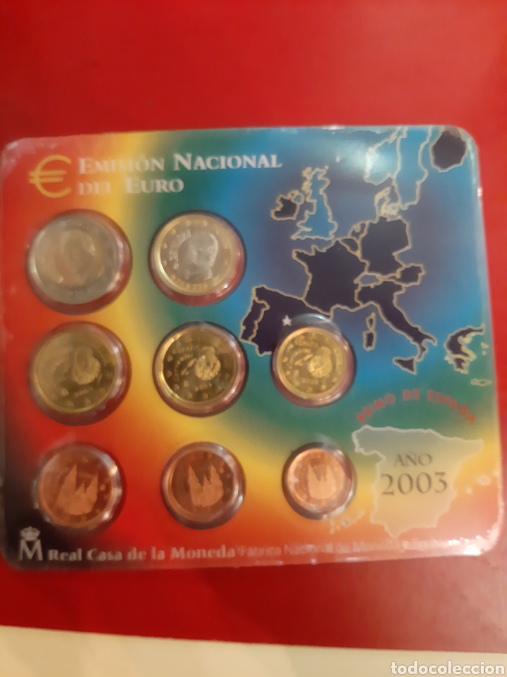Monedas FNMT: 2003 Espa&ntilde;a set fnmt euros - Foto 1