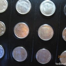Monedas FNMT: 12 EUROS PLATA DE 2001 A 2010 EN HOJA DE LUJO S/C (COMO CAPSULAS). Lote 184755877