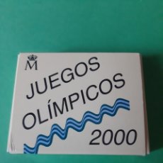 Monedas FNMT: 1999 ESPAÑA JUEGOS OLIMPICOS 2000 MONEDAS PLATA 1000 PESETAS CERTIFICADO