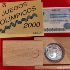 Monedas FNMT: MONEDA PLATA ESPAÑA 1000 PESETAS 2000 AÑO 1999 JUEGOS OLIMPICOS PROOF ORIGINAL , ES1. Lote 216004323