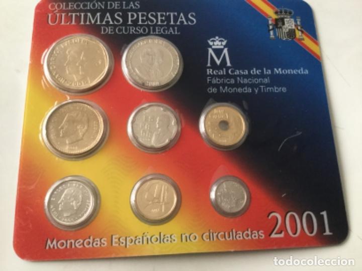 Monedas FNMT: Fnmt- pack 2001- &uacute;ltimas pesetas - Foto 1