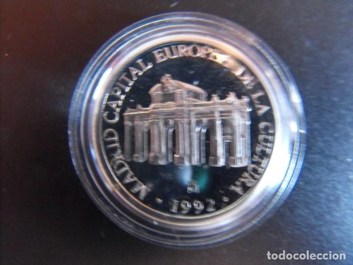 Monedas FNMT: 1 ECU plata. FNMT. Madrid Capital de la Cultura. 1992. - Foto 1 - 219194116