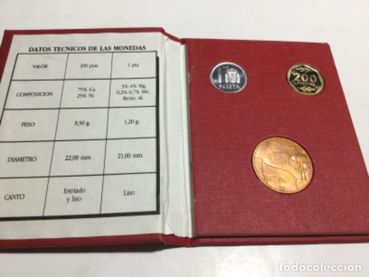Monedas FNMT: E-87- carpeta 1987 - Foto 1