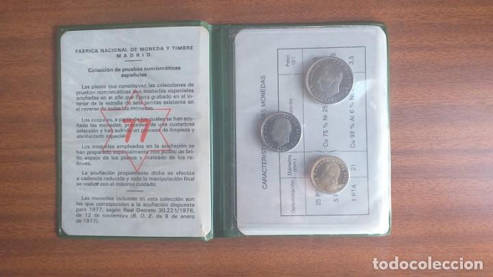 Monedas FNMT: Pruebas numism&aacute;ticas FNMT &bull; 1977 - Foto 3