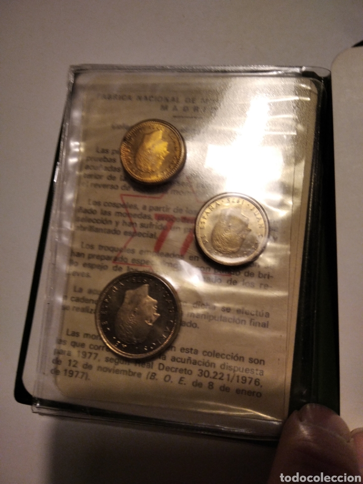 Monedas FNMT: Pruebas numismaticas 1977 - Foto 3