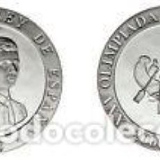 Monedas FNMT: PLATA, 2000 PESETAS 1990, OLIMPIADA BARCELONA 1992, BARCA DE TAMUS, ENCAPSULADA. PROOF.